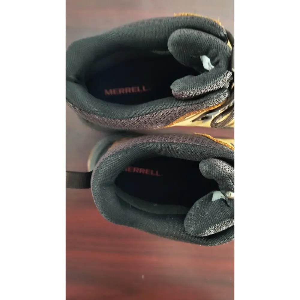 Merrell Forestbound Mid WP Men's Hiking Boots Size 8.5 Brown Waterproof J16495